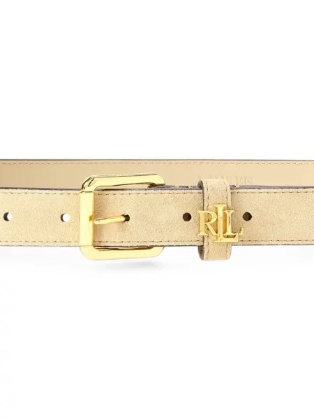 Curea Lauren Ralph Lauren din piele cu autograf