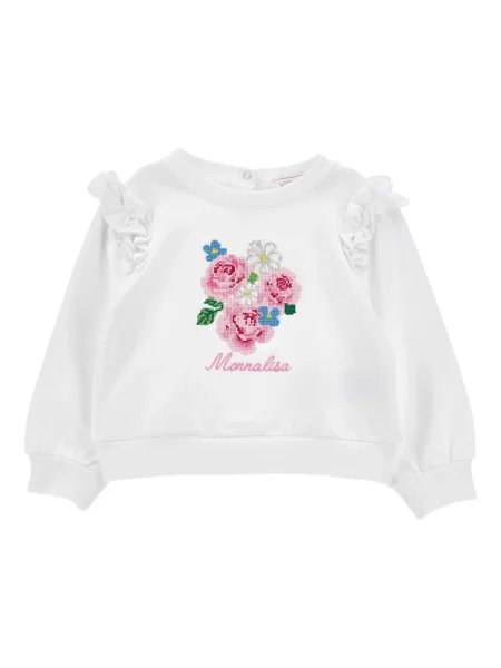 Bluza dziecięca Monnalisa biała