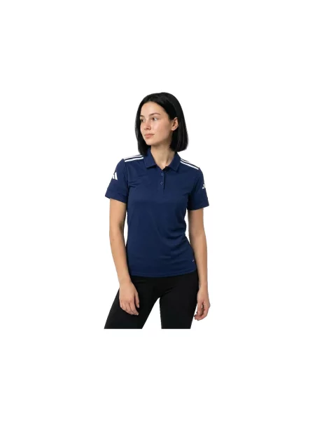 Tricou polo Adidas albastru