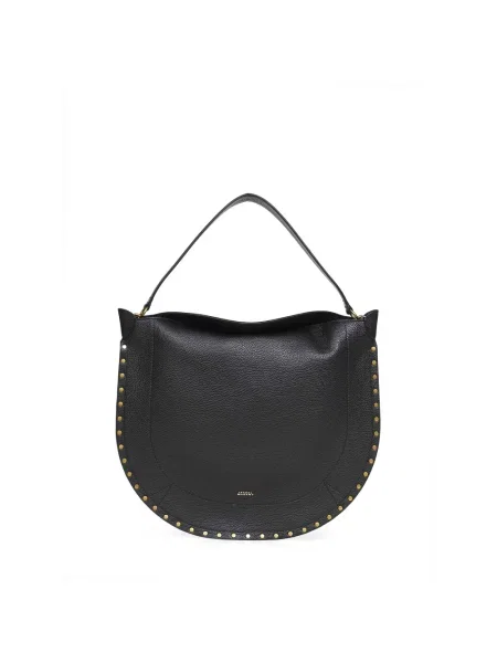 Torebka hobo Isabel Marant bez fiszbin czarna