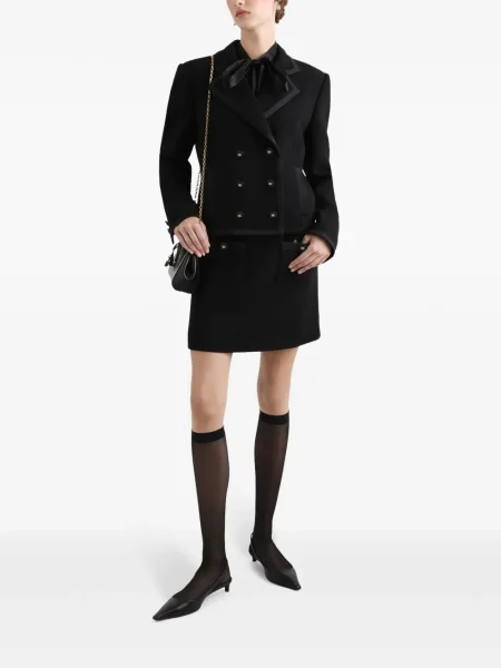 Cămașă Dolce & Gabbana transparente negru