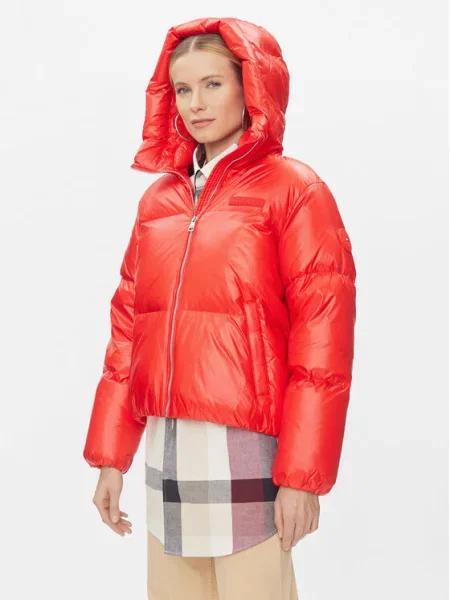 Puhovka Tommy Hilfiger rdeča