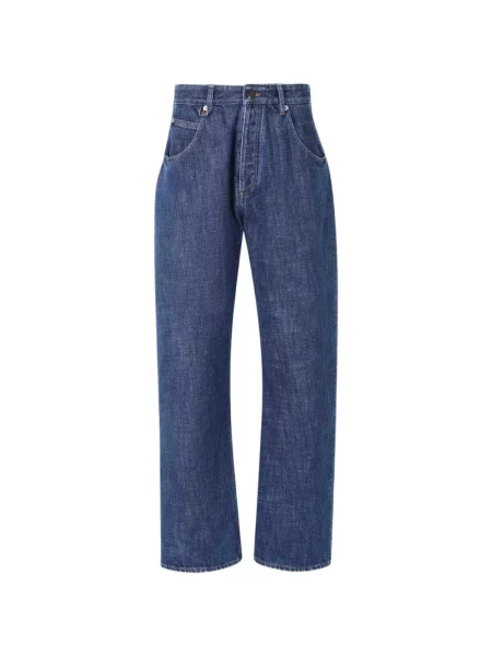 Pantaloni Jacquemus albastru