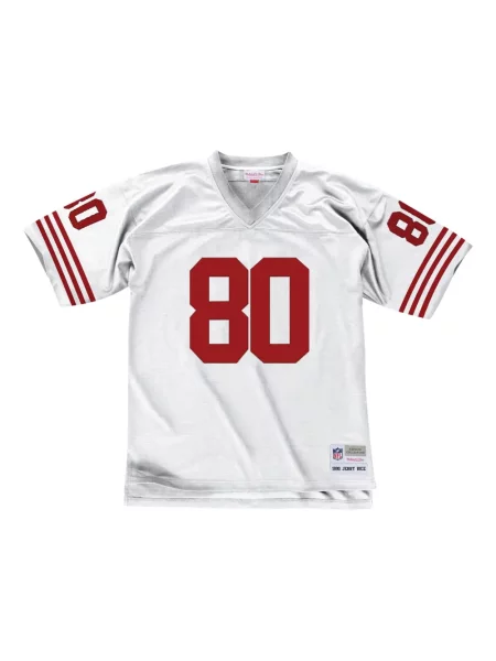Tricou Mitchell & Ness alb