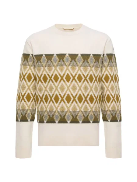 Pulover Moncler cu imprimeu geometric