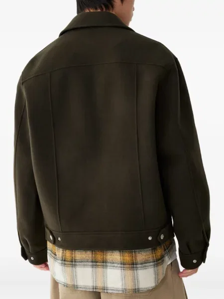 Geacă Studio Tomboy de lână verde