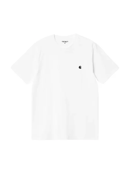 Carhartt WIP t-shirt S/S Madison gładki biały