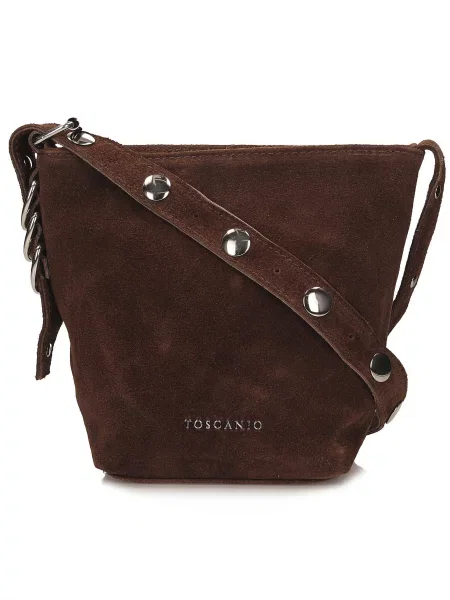 Toscanio Сумка Замша коричневий