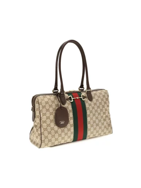 Torebka Gucci skórzana beżowa