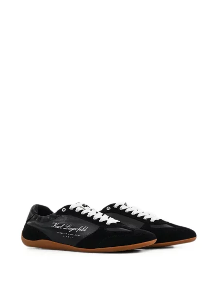 Sneakerși Karl Lagerfeld cu imagine negru