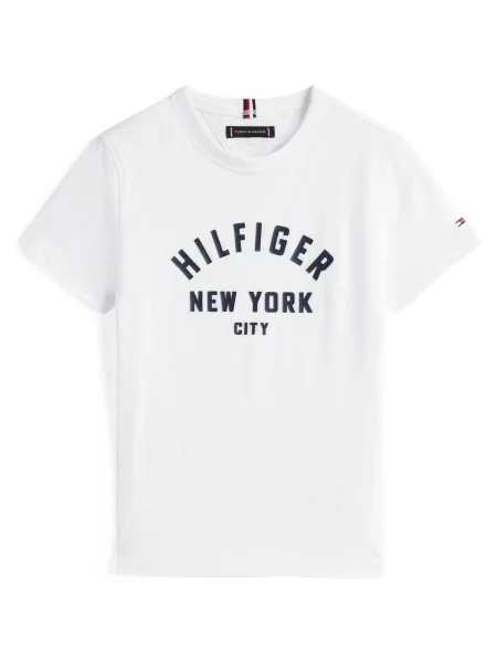 Tommy Hilfiger T-shirt Curved Graphic bijela