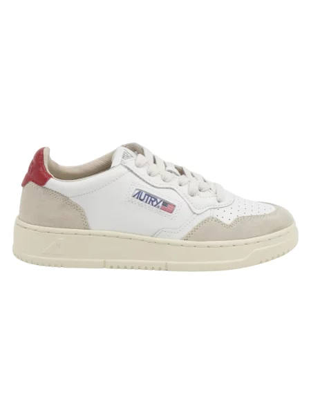 Sneakersy Autry skórzane białe