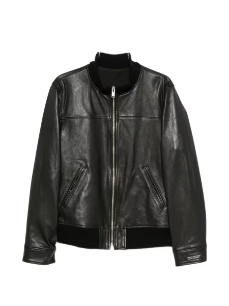 Geanta de piele Undercover cu imagine negru