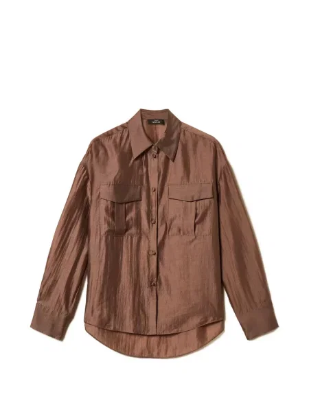 Cămașă Twinset maro