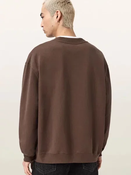 AllSaints hanorac pentru bărbați din XANDER maro