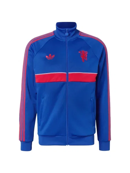 ADIDAS PERFORMANCE Jachetă de trening Manchester United albastru regal roșu