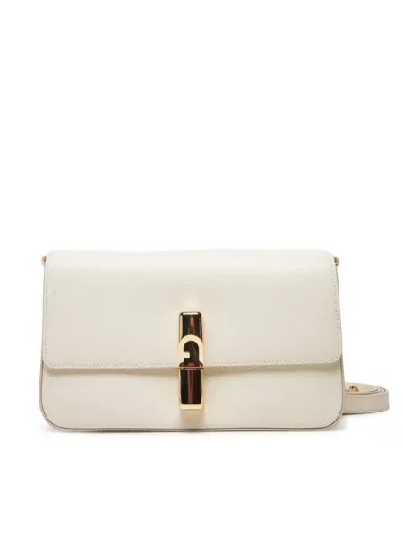 Elegantna pisemska torbica Furla bela