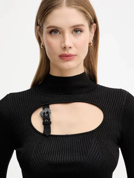 Легкий свитер Versace Jeans Couture черный