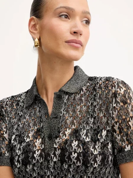 Поло Missoni коричневое