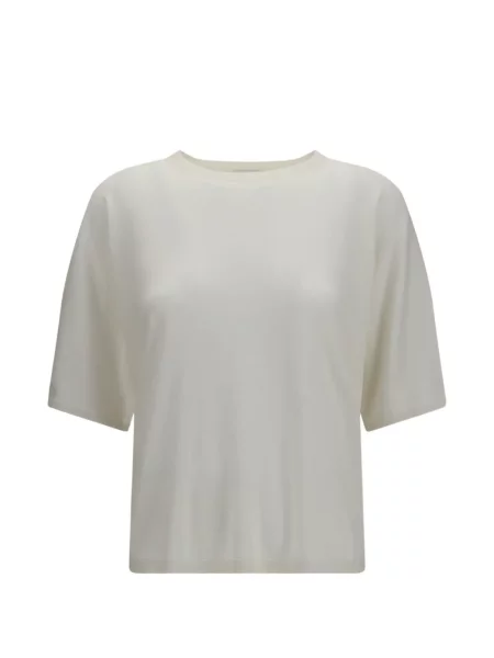 Scurt tricou Brunello Cucinelli alb