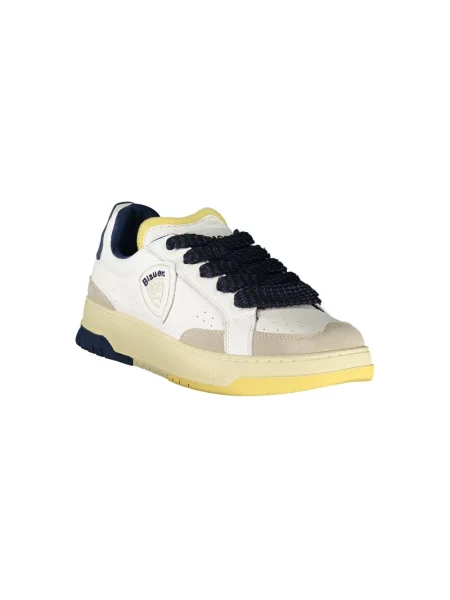 Sneakersy Blauer skórzane