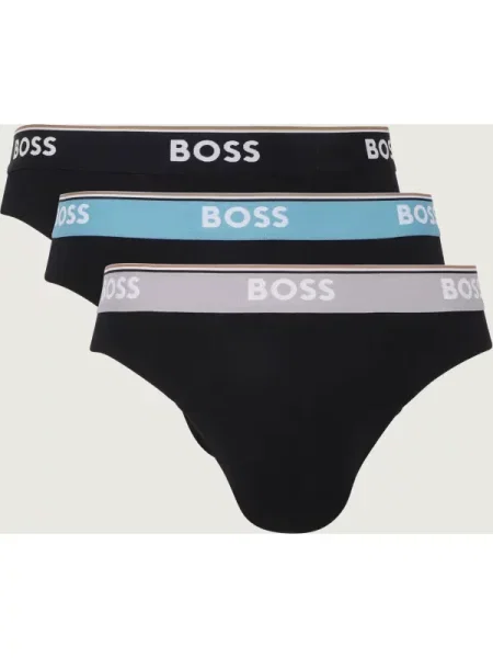 BOSS BLACK Chiloți slipi Brief 3P Power negru