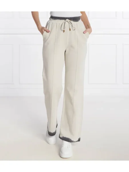 Pinko Pantaloni de trening bej