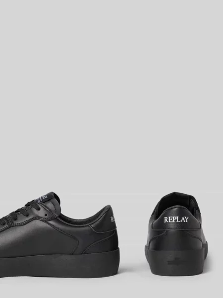 Sneakersy z detalami z logo model RAPID' Replay czarne