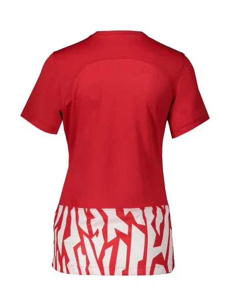 NIKE Tricou funcțional roșu / negru alb