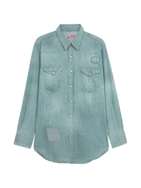 Риза Fortela синьо