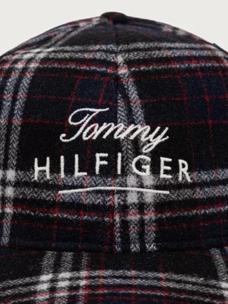 Tommy Hilfiger șapcă pentru bărbați cu lână negru