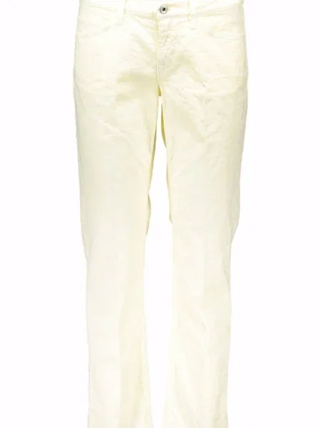 Pantaloni Gant alb