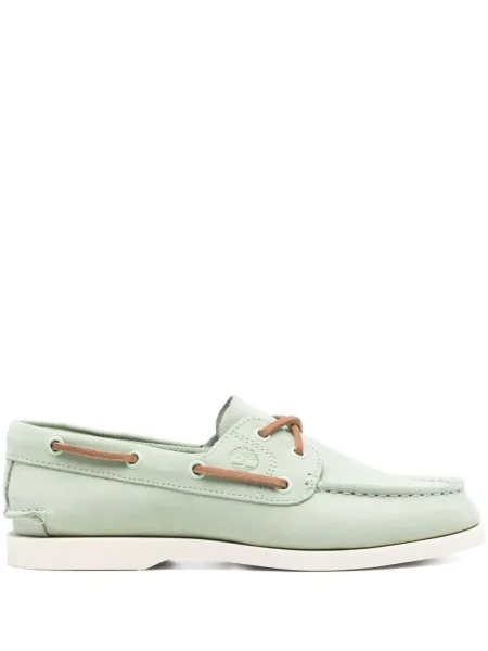 Велурени лоуфъри Timberland зелено