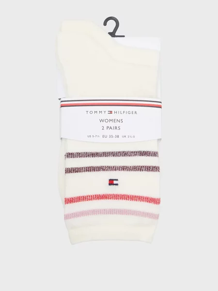 У смужку шкарпетки Tommy Hilfiger білі