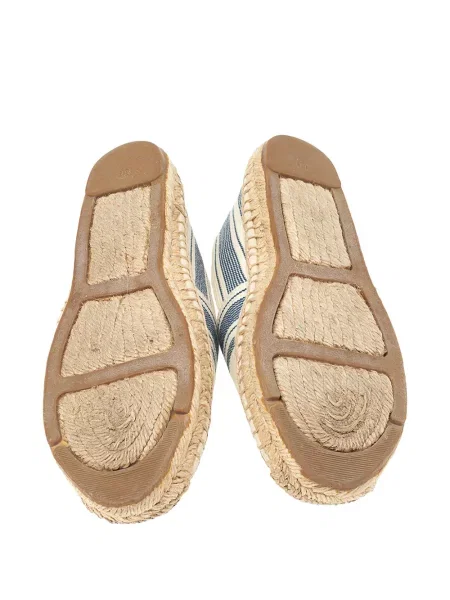Espadrile Tory Burch cu dungi alb