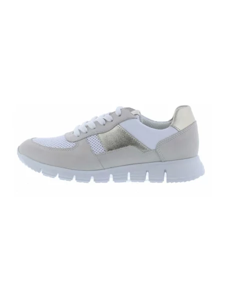 Sneakersy Sioux skórzane żółte