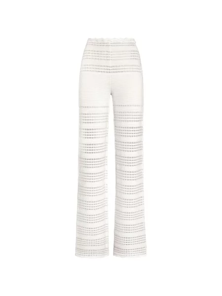 Pantaloni Genny alb