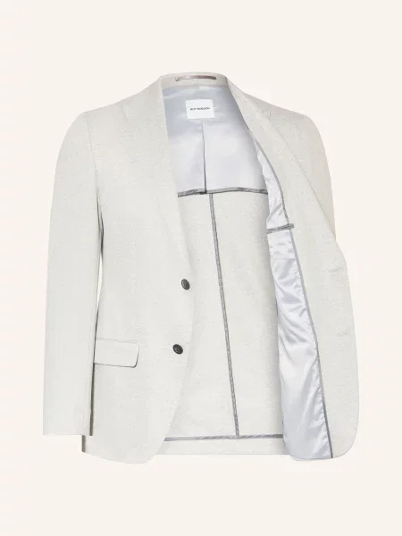 Roy Robson Marynarka Slim Fit grau szara
