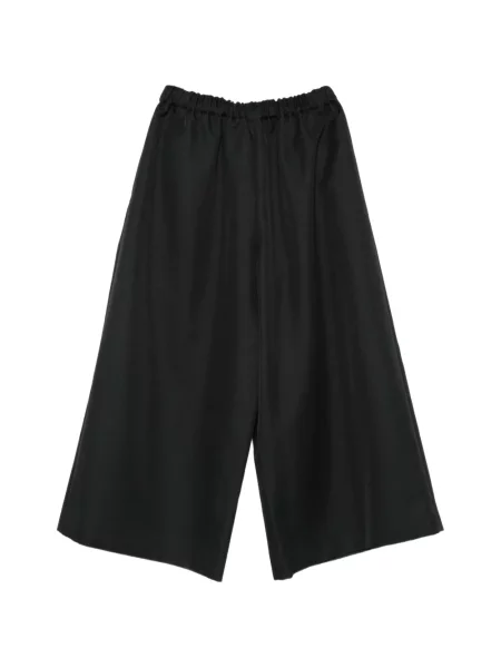 Pantaloni palazzo Comme Des Garçons negru