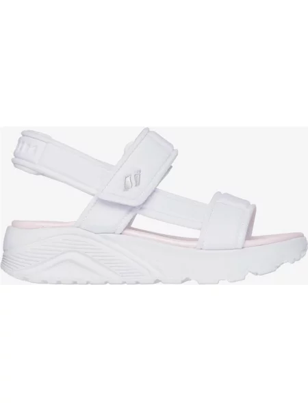 Sandały dziewczęce Skechers Uno Lite Sunny Stand biało-różowe 27 białe