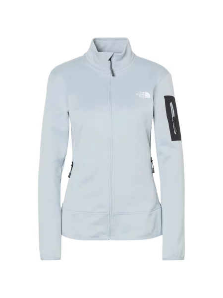 THE NORTH FACE Jachetă fleece funcțională MISTYESCAPE gri bazalt / negru alb