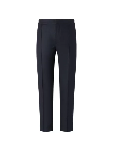 Pantaloni Zegna de lână albastru