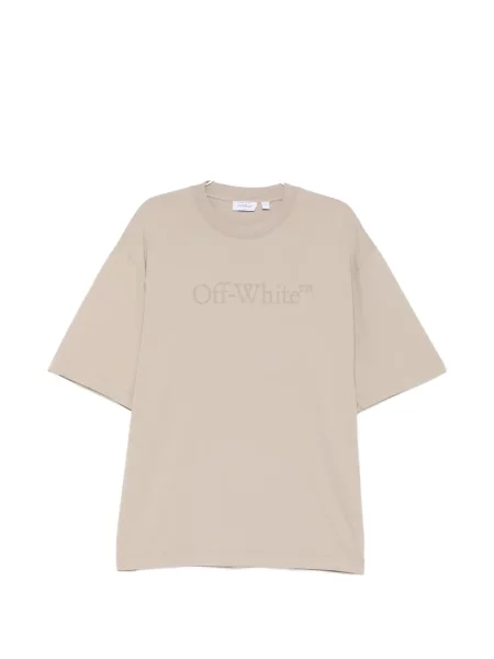 Tricou Off-white cu imagine alb