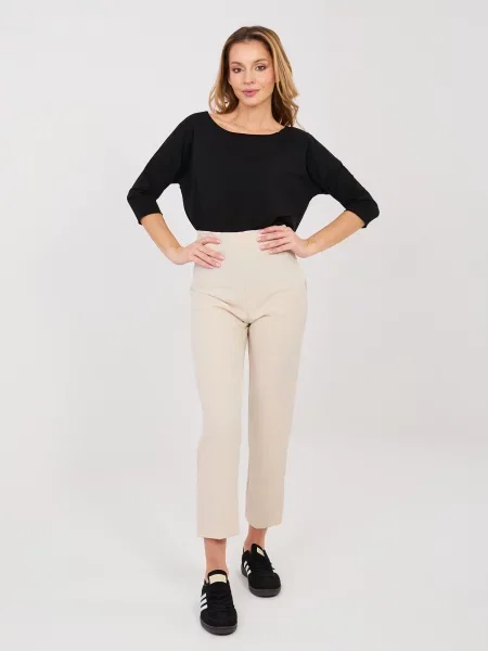 Pantaloni Rue Paris negru