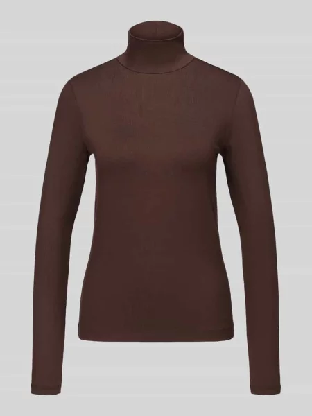 Sweter z golfem dżersej jakość S.oliver Red Label