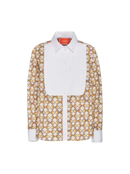 Koszula La Doublej beżowa