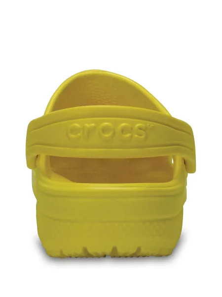 Детские сабо Crocs желтые