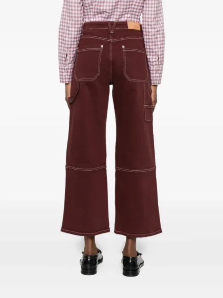 Blugi Rails maro