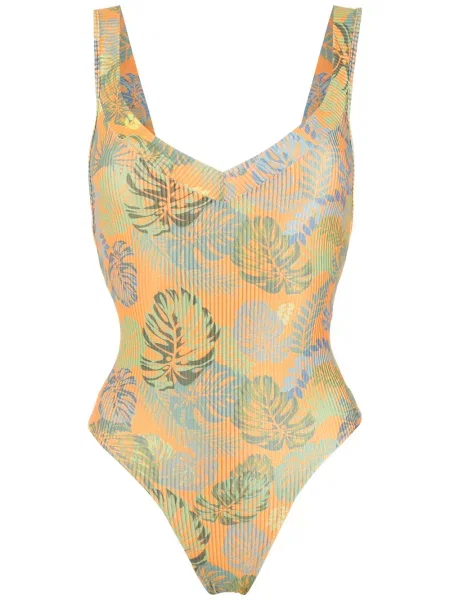 Strój kąpielowy Amir Slama z nadrukiem pomarańczowy