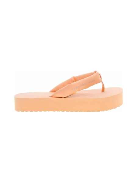 Pantofi Calvin Klein Jeans portocaliu